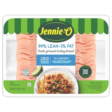 Jennie-O Extra Lean Ground Turkey Breast, 99% Lean, 16 oz