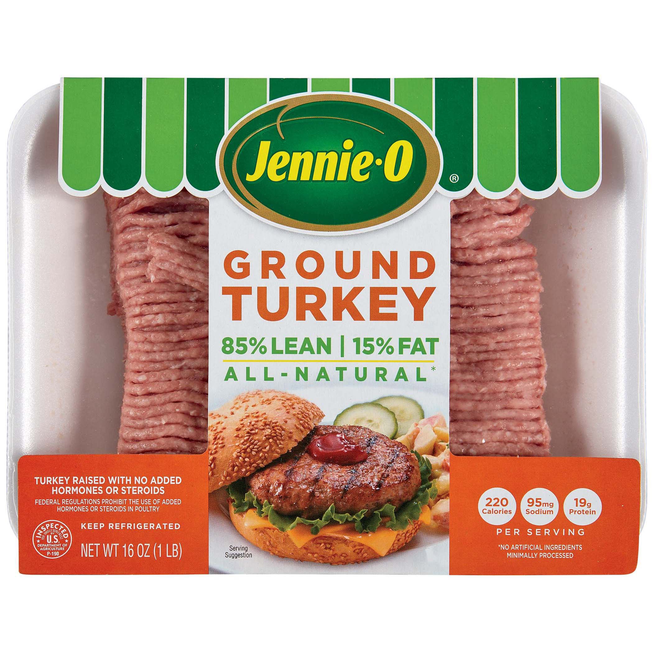 JennieO Ground Turkey 85 Lean Shop Turkey at HEB