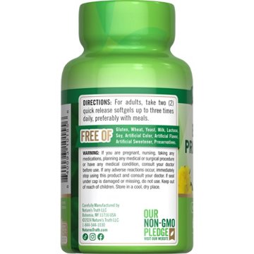 Nature's Truth Cold-Pressed Evening Primrose Oil 2000mg Quick-Release Softgels