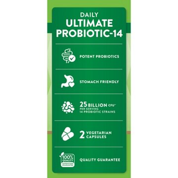 Nature's Truth Daily Ultimate Probiotic-14 Capsules