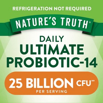Nature's Truth Daily Ultimate Probiotic-14 Capsules