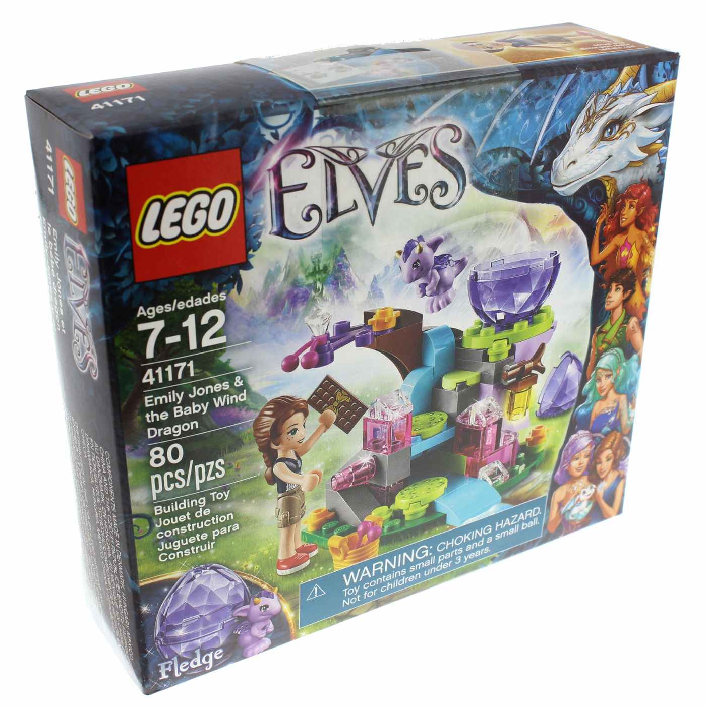 LEGO Elves Emily Jones & the Baby Wind Dragon; image 1 of 2