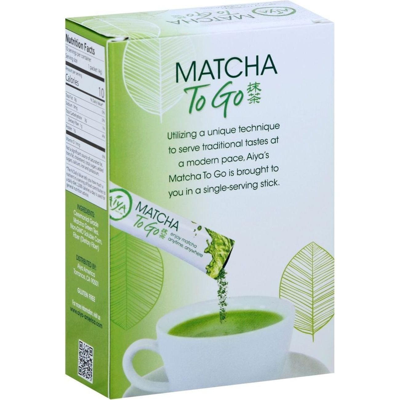 Aiya Matcha ToGo Packets Shop Tea at HEB