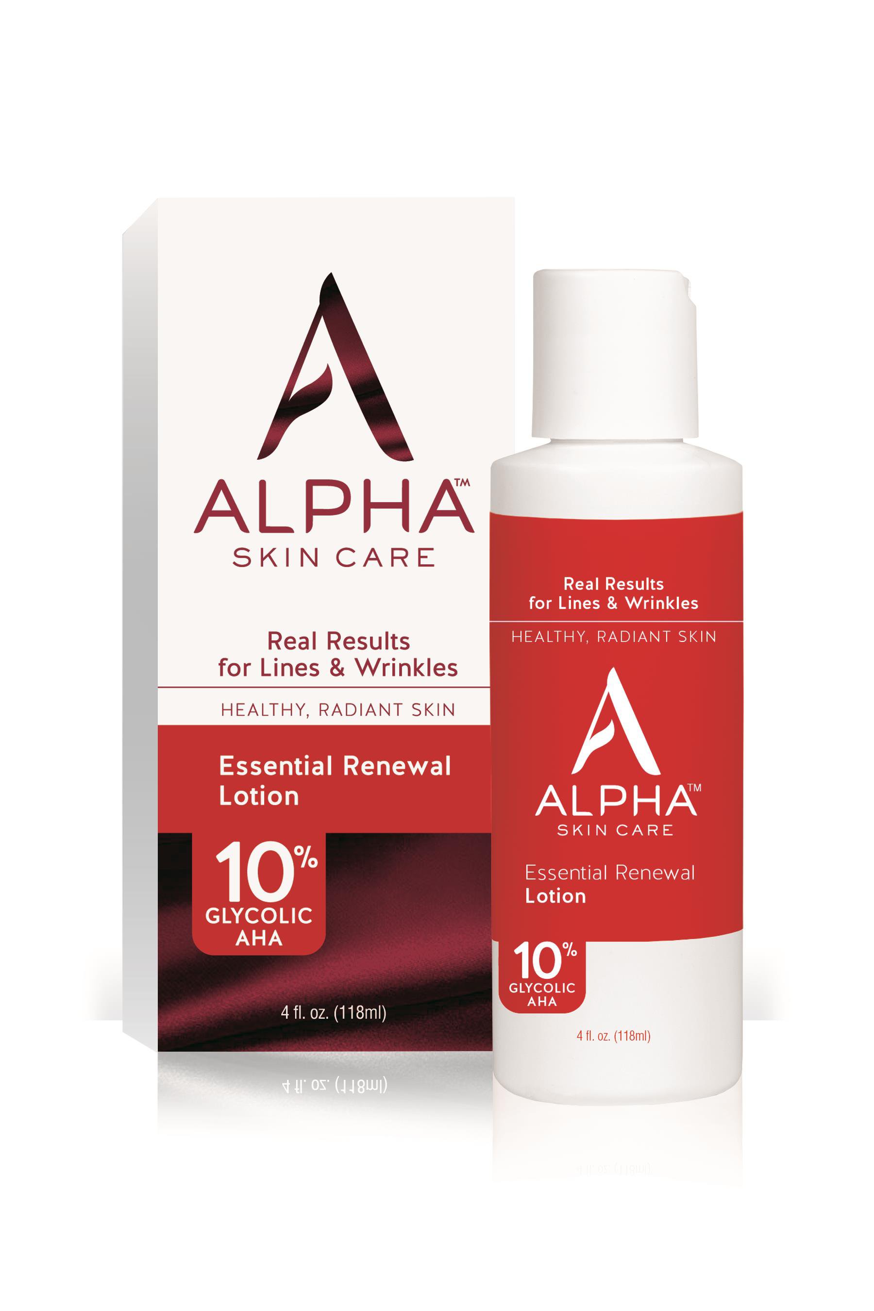 Alpha Skin Care 10% Essential Renewal Lotion - Shop Facial Moisturizer