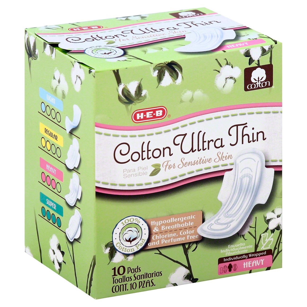 cotton maxi pads