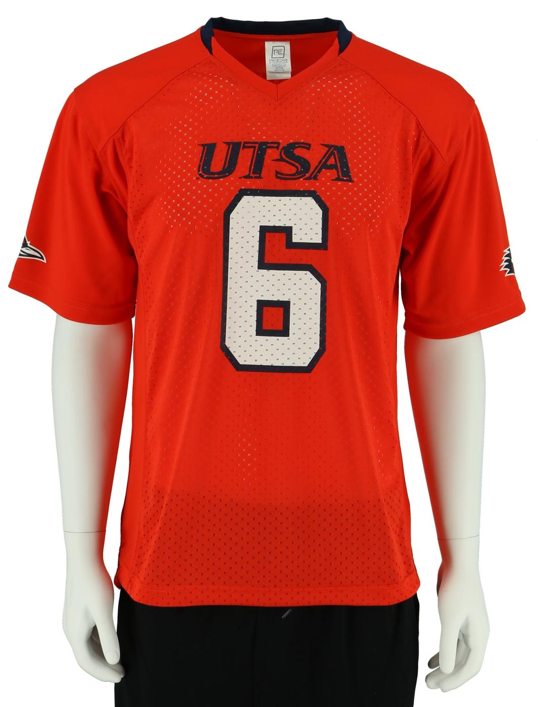 UTSA Men's Replica Orange Football Jersey, #6; image 1 of 2