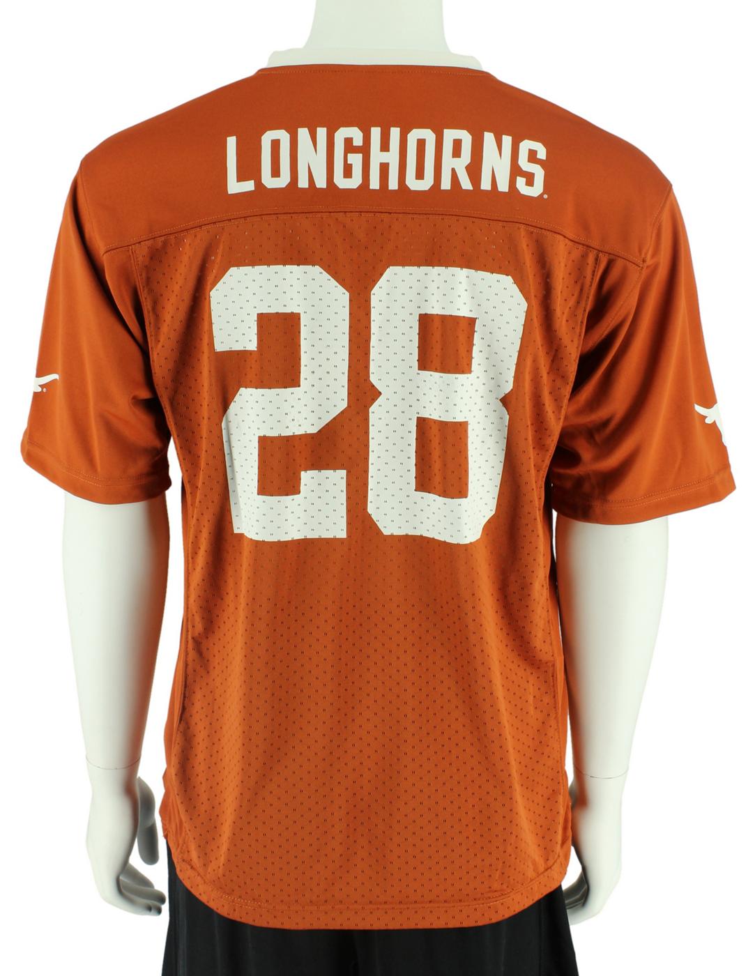 University of Texas Men's Burnt Orange #28 Replica Jersey; image 2 of 2