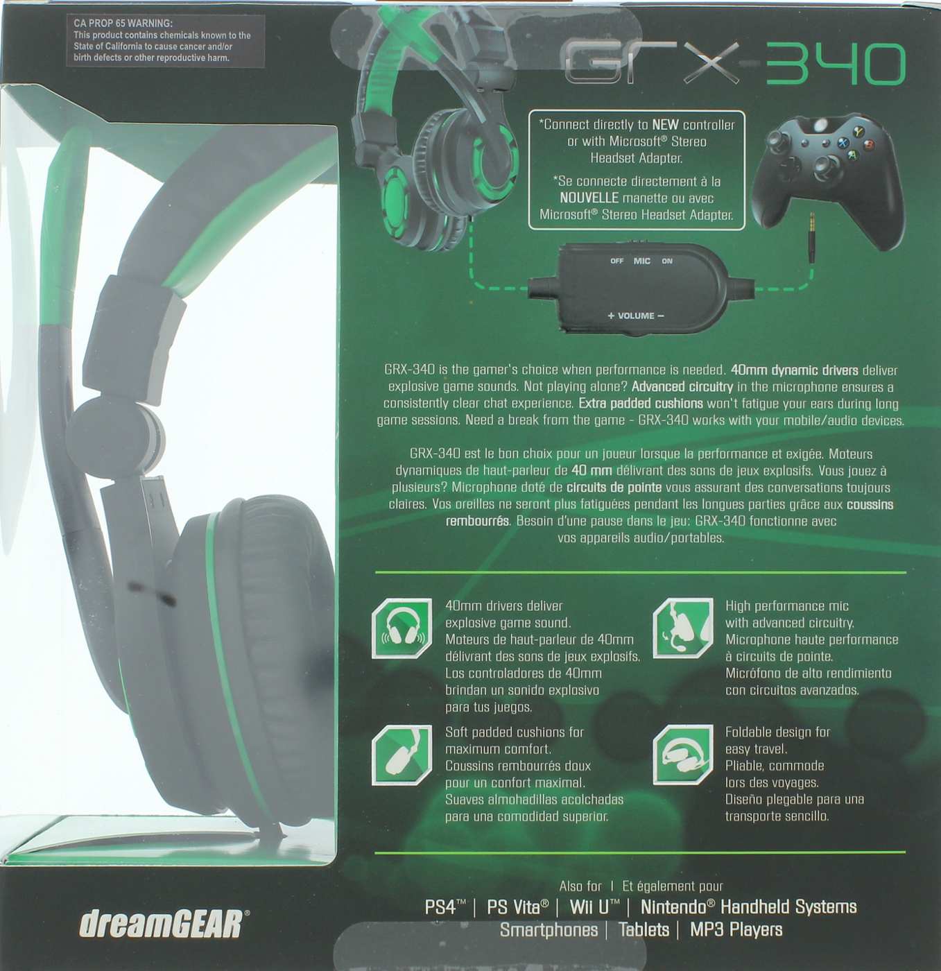 dreamGEAR Advanced Wired Gaming Headset Shop Accessories at H-E-B