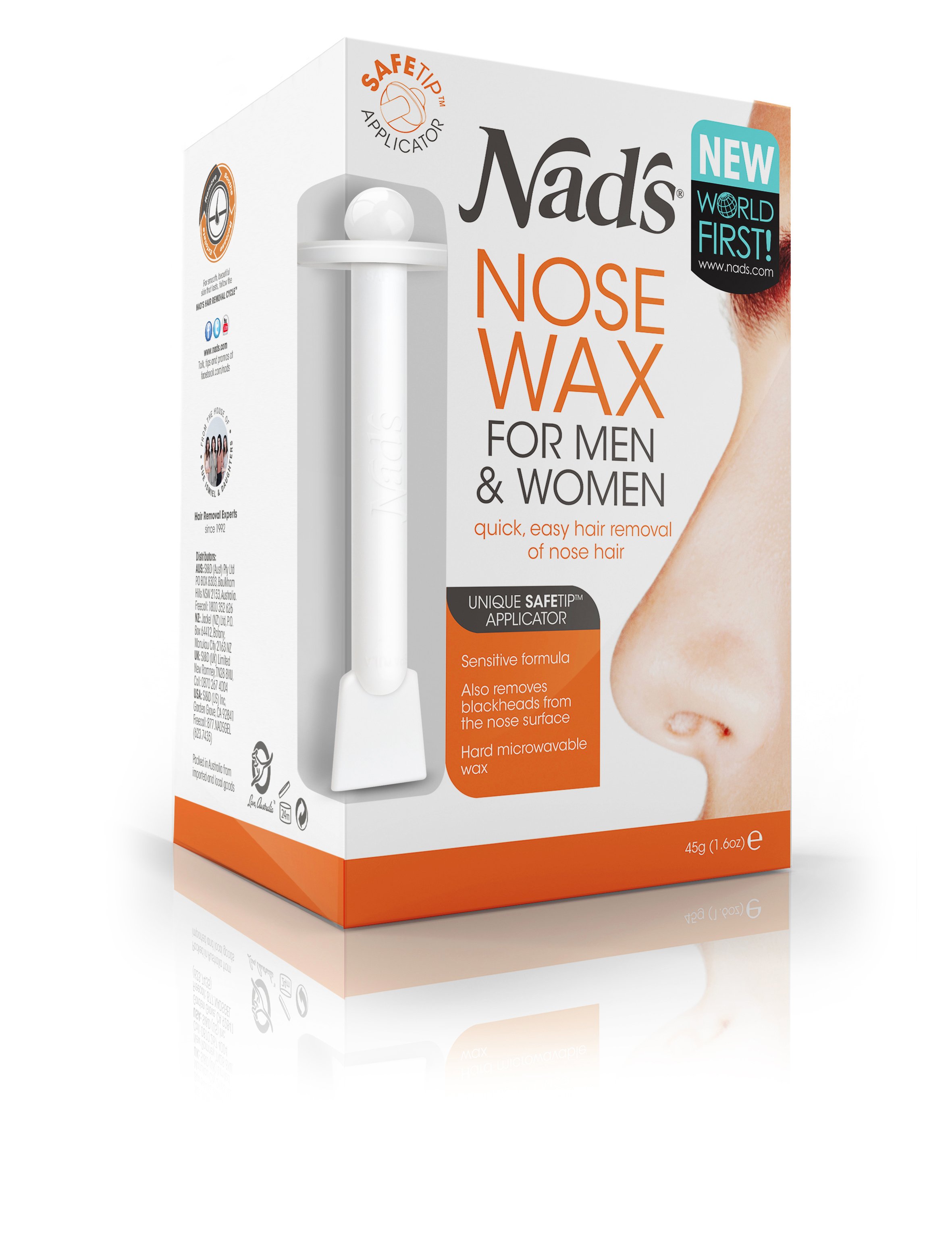 diy nose hair removal wax