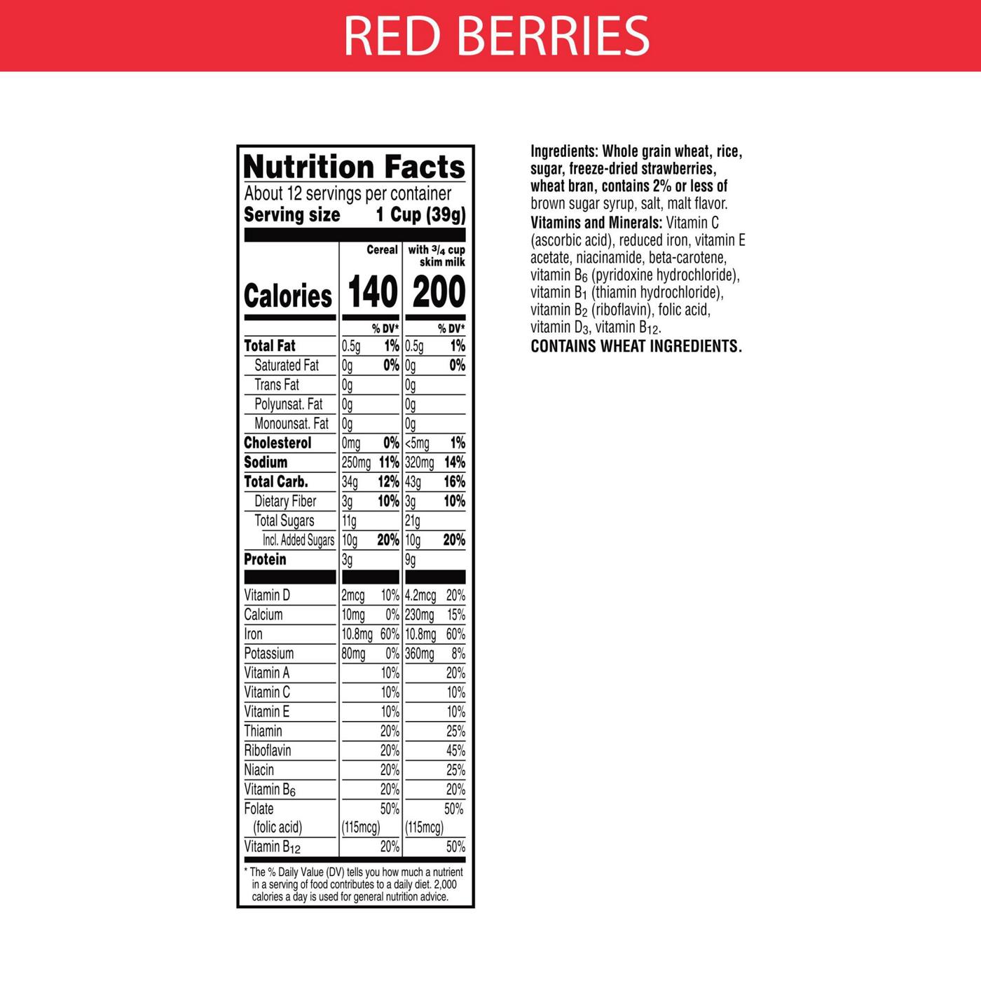 Kellogg's Special K Red Berries Cold Breakfast Cereal; image 5 of 14