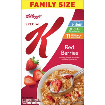 Kellogg's Special K Red Berries Cold Breakfast Cereal, 15.6 oz