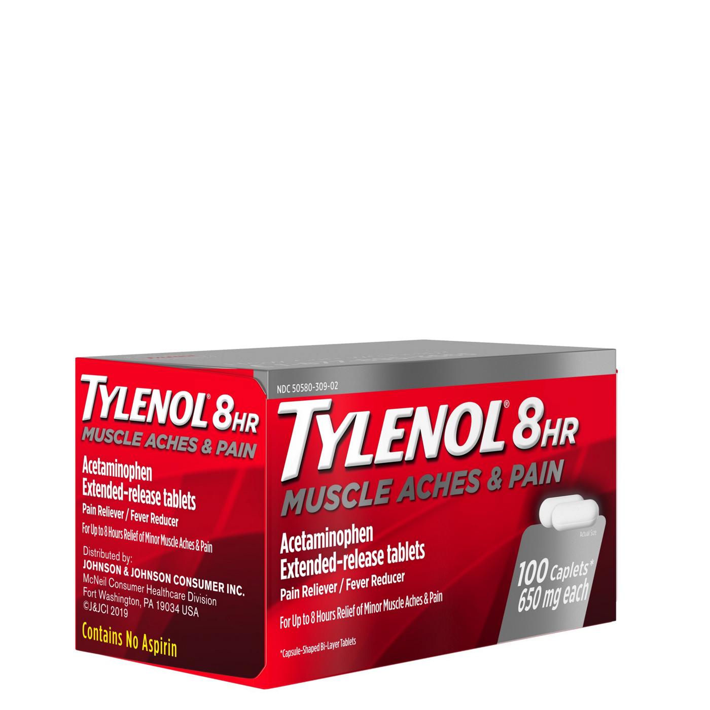 Tylenol 8 HR Muscle Aches & Pains; image 4 of 8