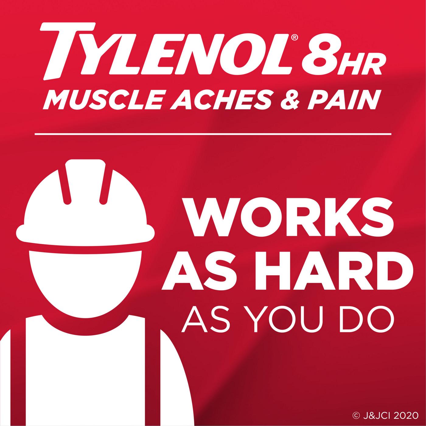 Tylenol 8 HR Muscle Aches & Pains; image 7 of 8