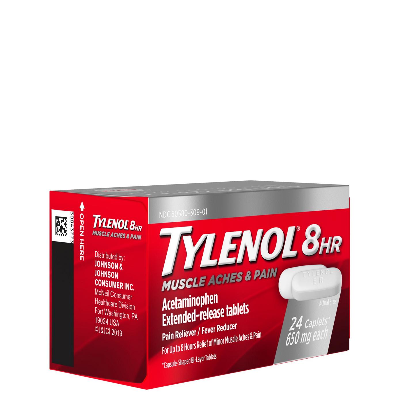Tylenol 8 HR Muscle Aches & Pains - 650 mg; image 7 of 8