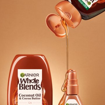 Garnier Whole Blends Smoothing Shampoo, Coconut Oil and Cocoa Butter