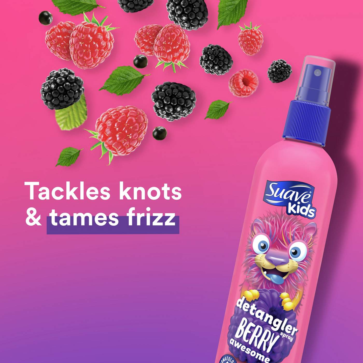 Suave Kids Detangler Spray Berry Awesome; image 5 of 6