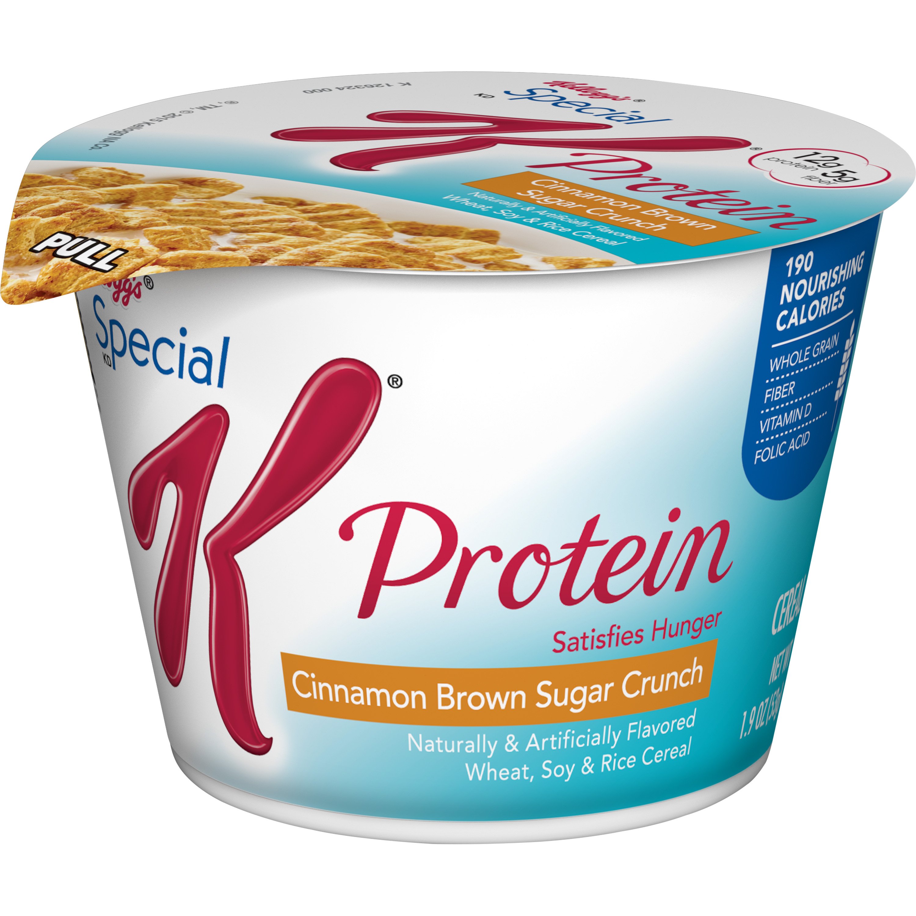 Kellogg's Special K Protein Cinnamon Brown Sugar Crunch Cereal Cup