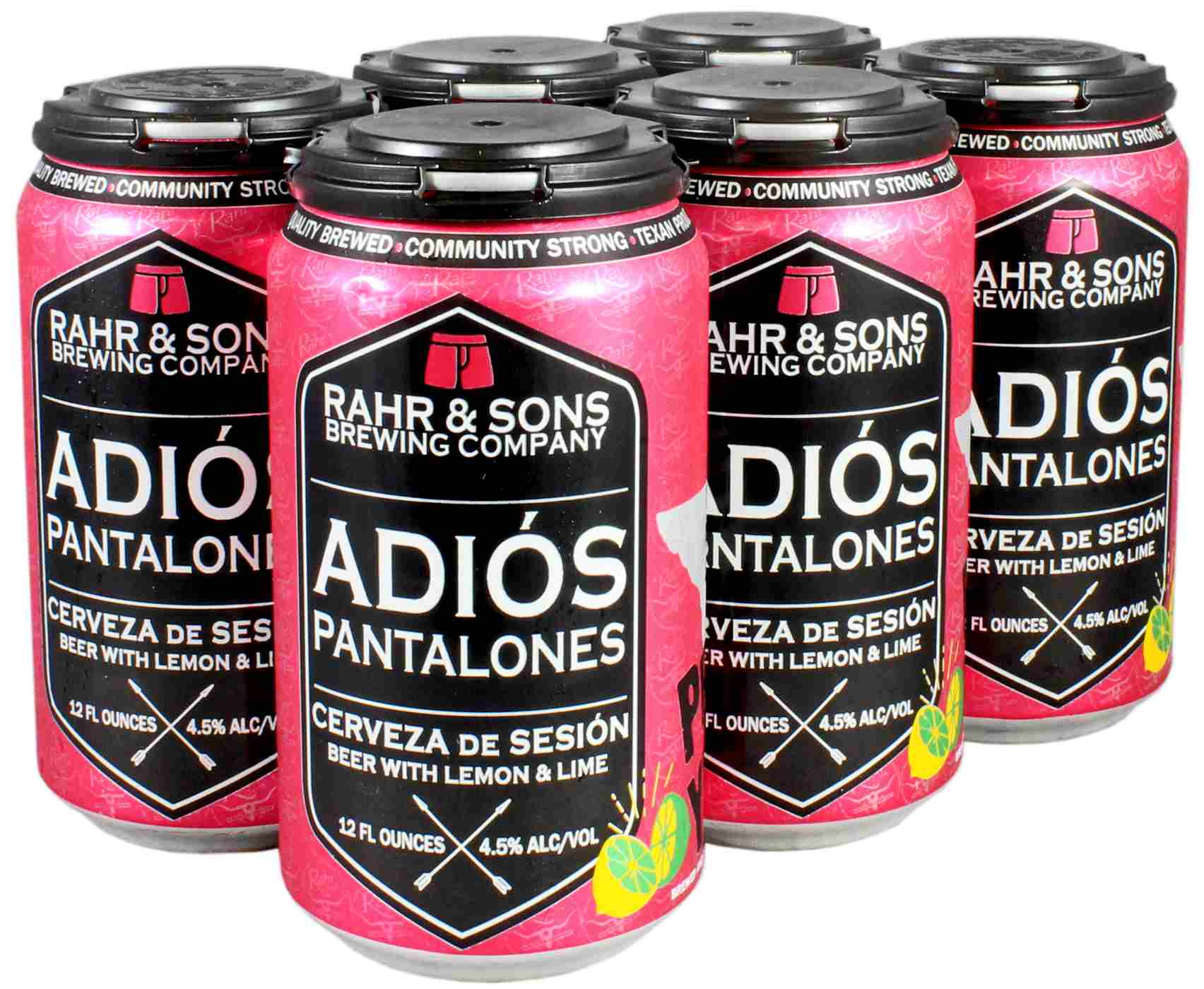 Rahr & Sons Adio Pantalones Session Ale  Beer 12 oz  Cans; image 1 of 2