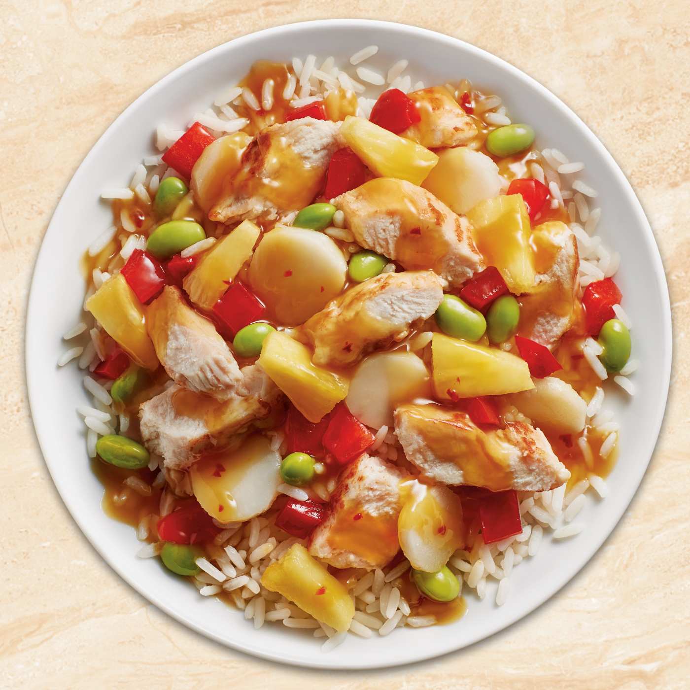 Healthy Choice Café Steamers Pineapple Chicken Frozen Meal; image 3 of 7