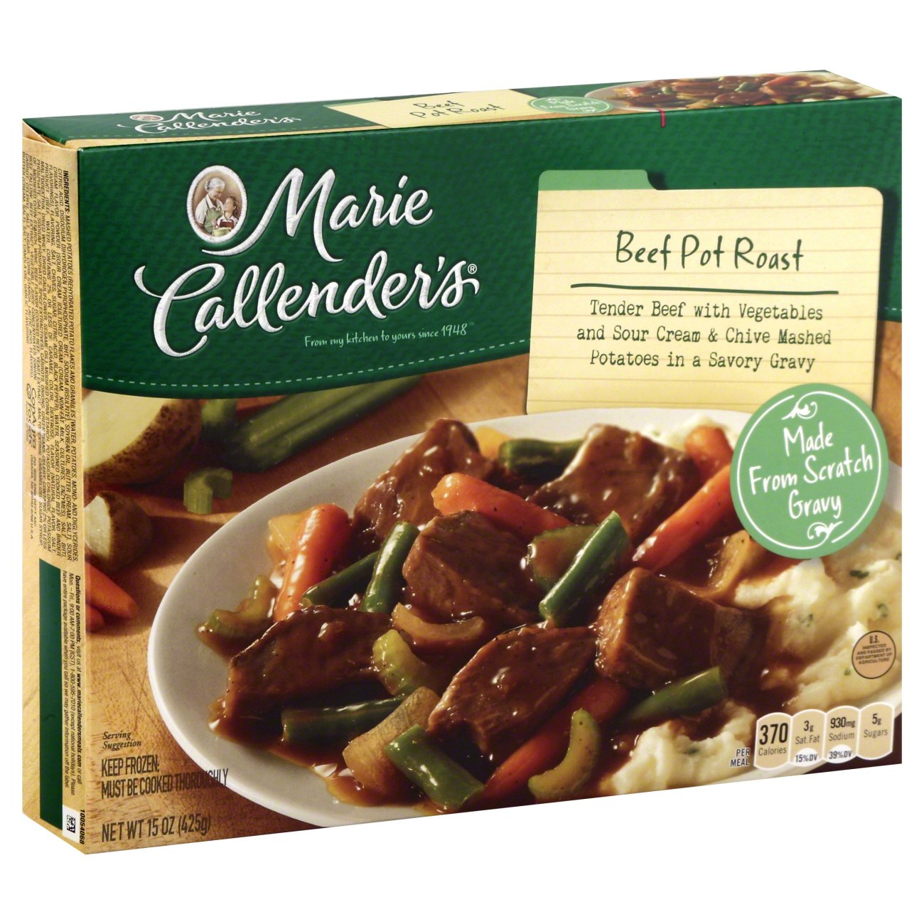 Marie Callender's Old Fashioned Beef Pot Roast with Vegetables Shop