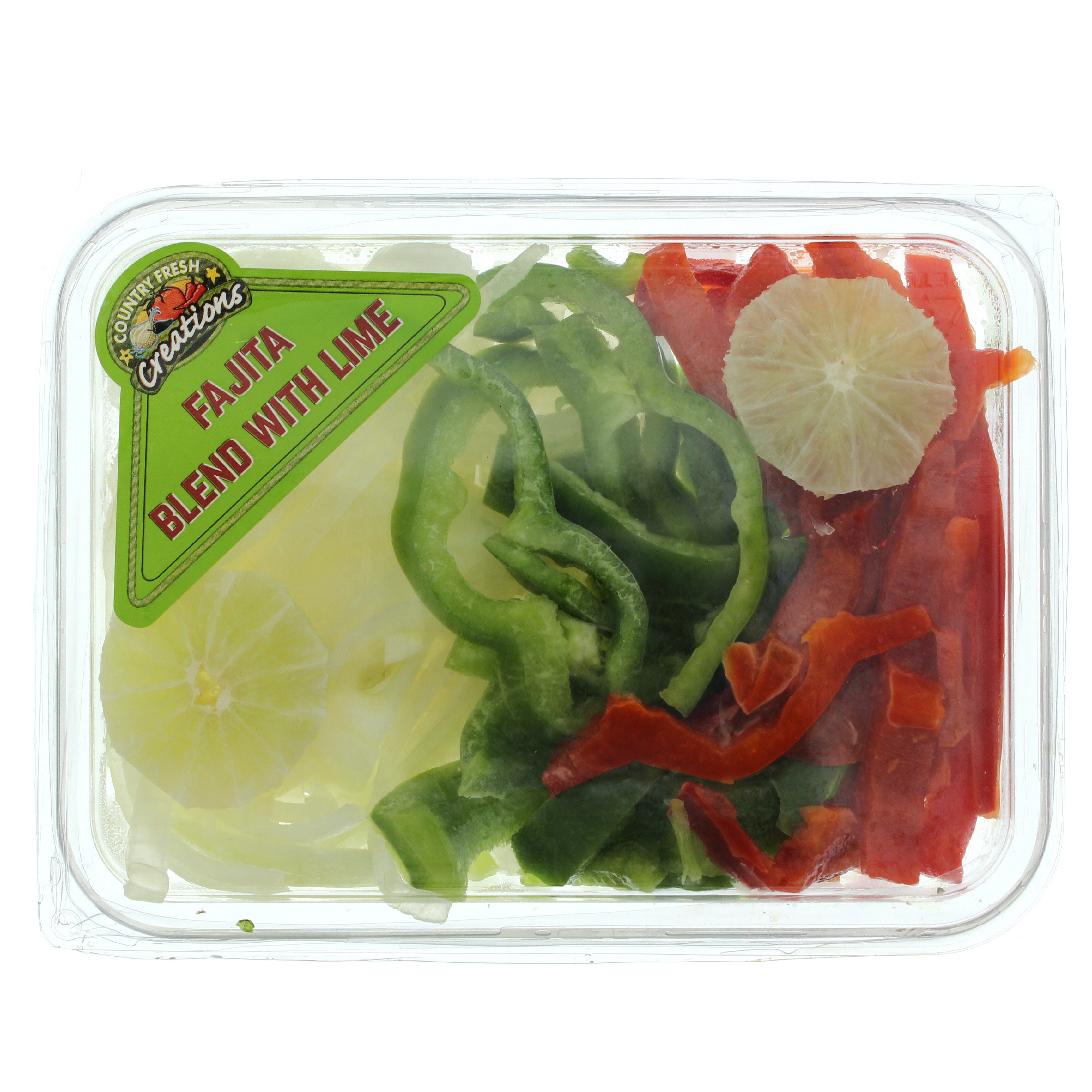 Country Fresh Creations Fajita Blend Vegetables with Lime Shop Mixed