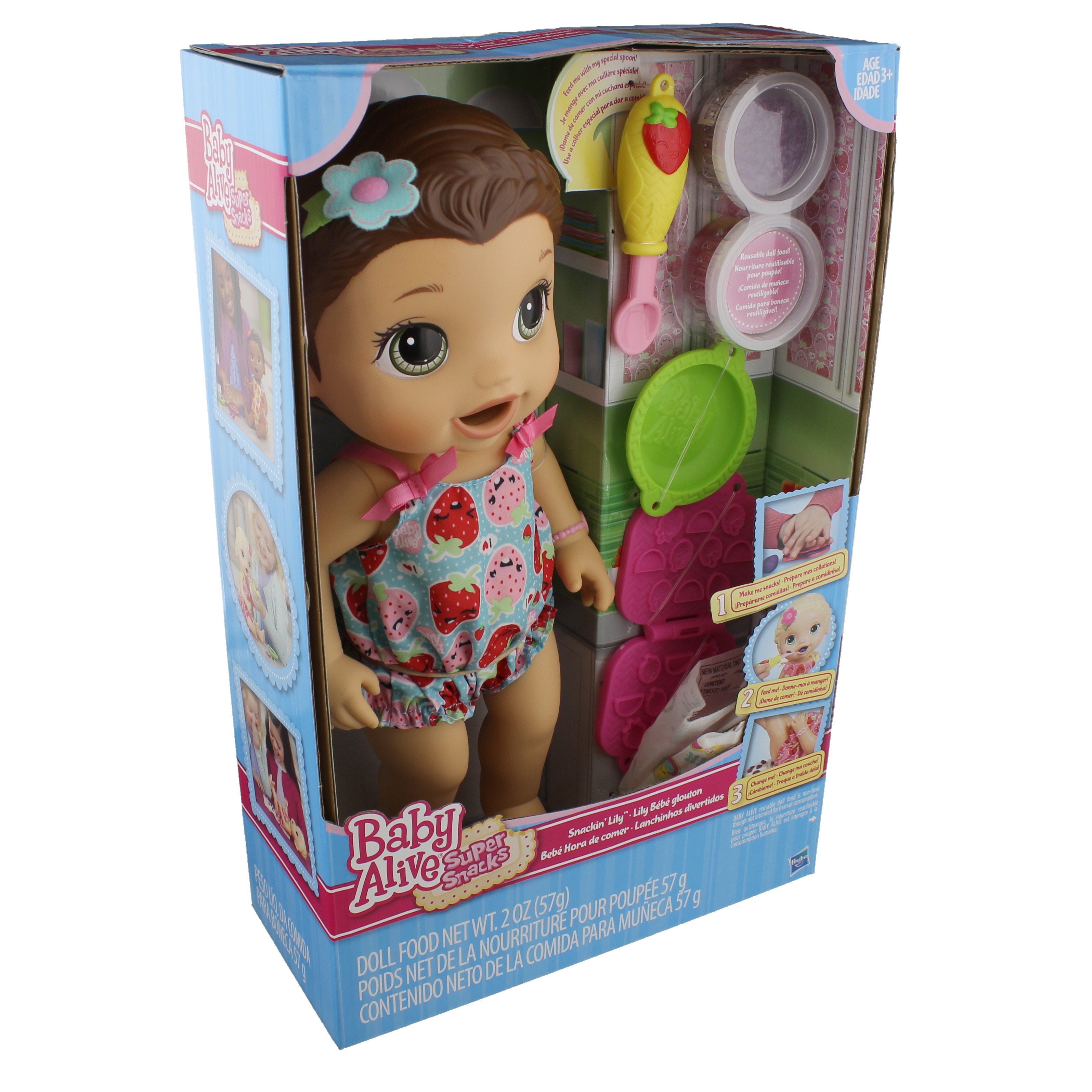 baby alive lily brunette