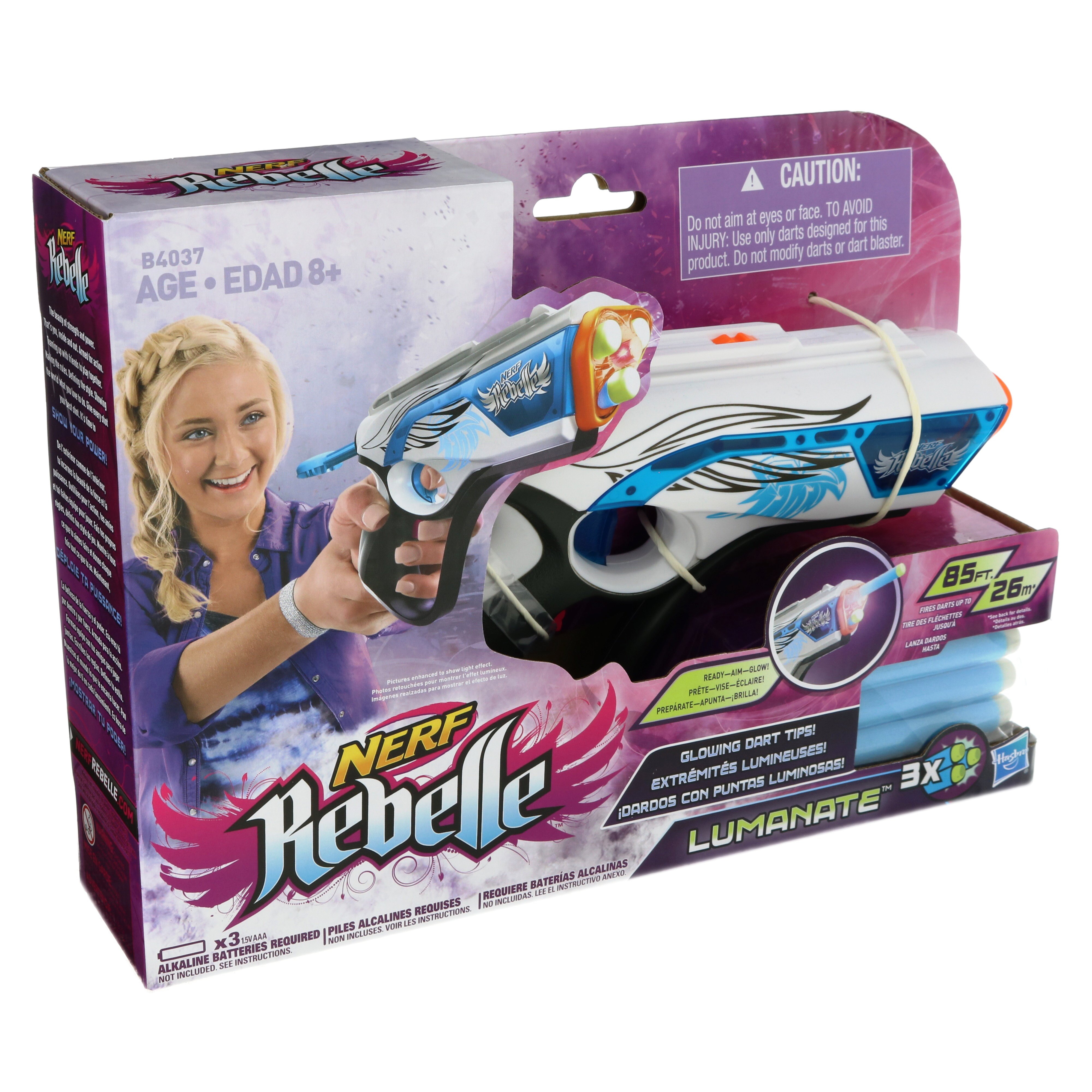 Nerf Rebelle Assorted Mini Blasters - Shop Blasters at H-E-B