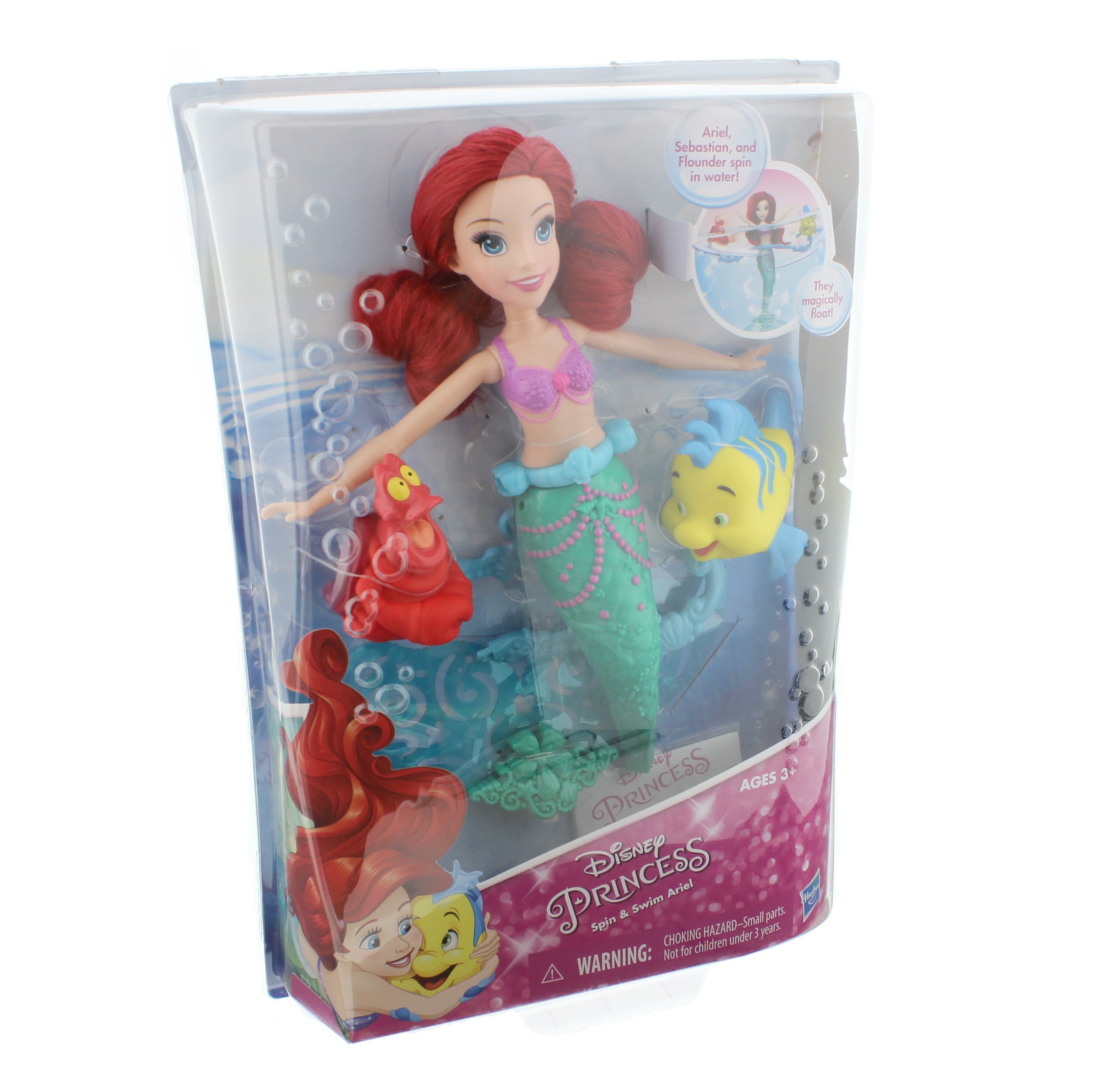 disney ariel bath doll