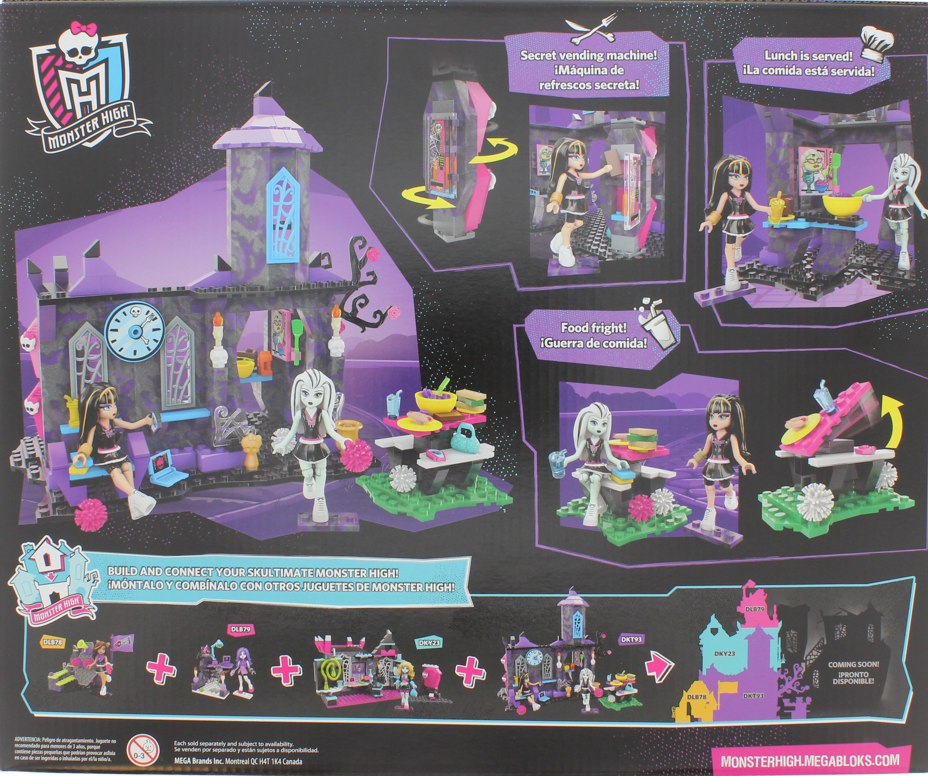 Monster High Creepateria factory MegaBloks BNIB Set