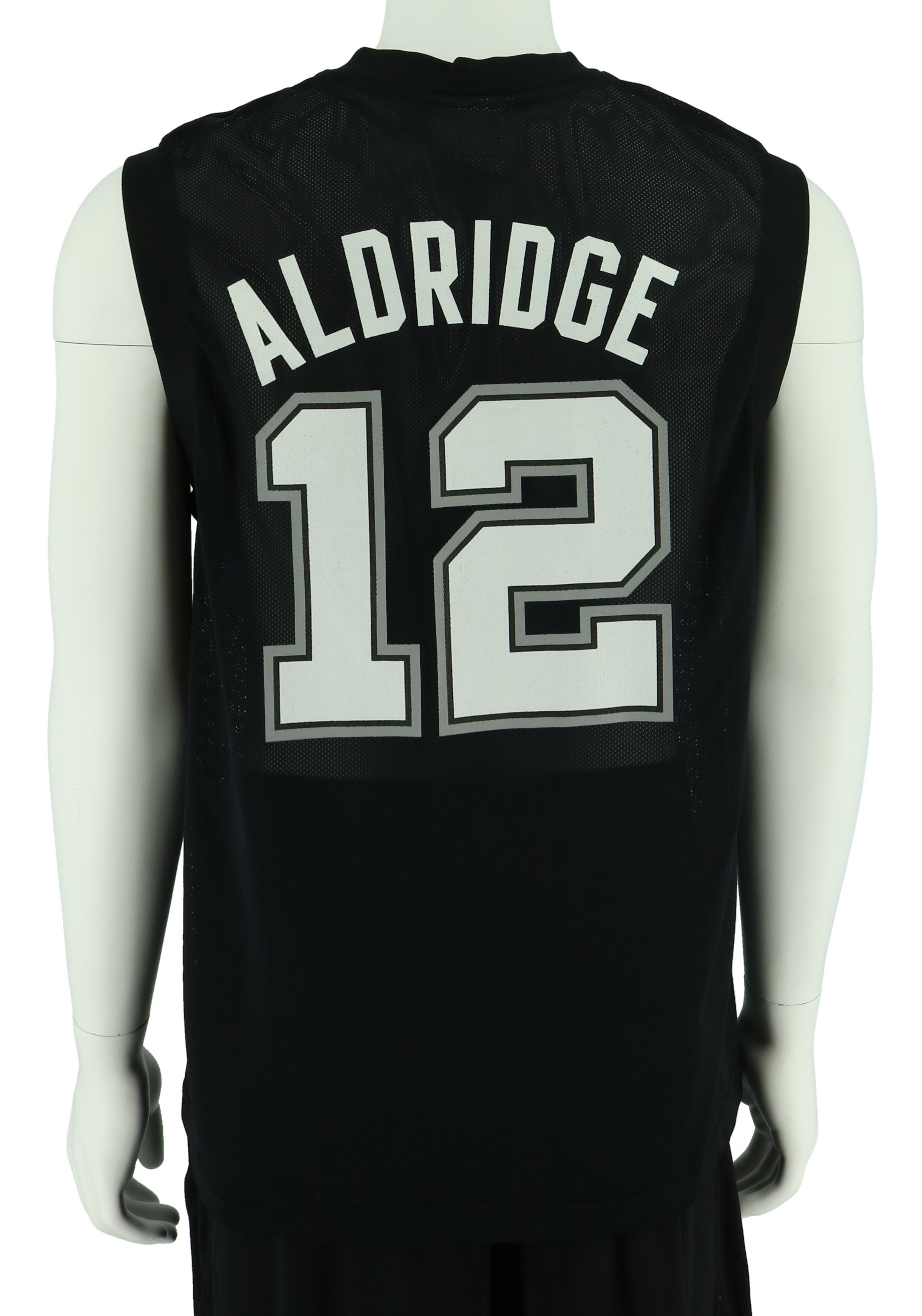 Men's San Antonio Spurs LaMarcus Aldridge adidas Black Chase Fashion  Replica Basketball Jersey