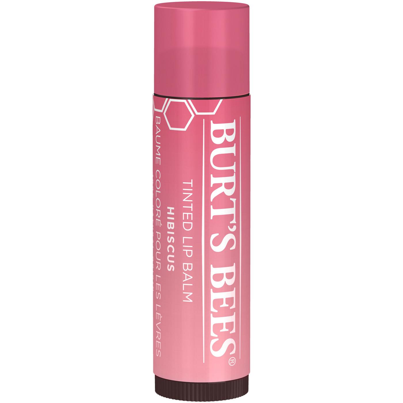 Burts Bees Hibiscus Tinted Lip Balm Shop Lip Balm And Treatments At H E B 