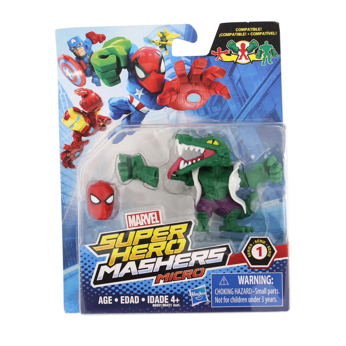 Hasbro Avengers Hero Masher Micro Assorted Characters; image 2 of 6