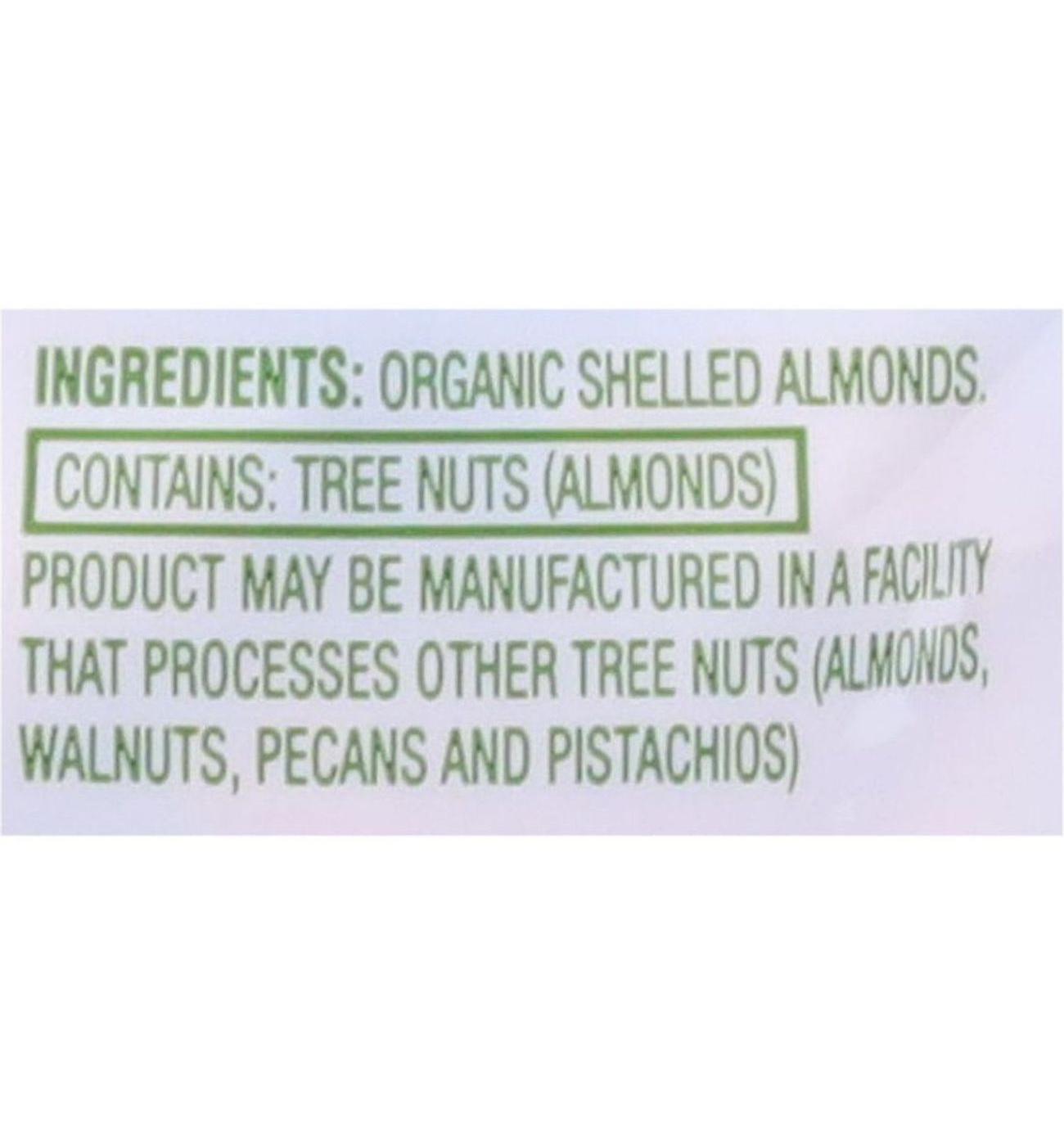 H-E-B Organics Raw Almonds; image 5 of 5