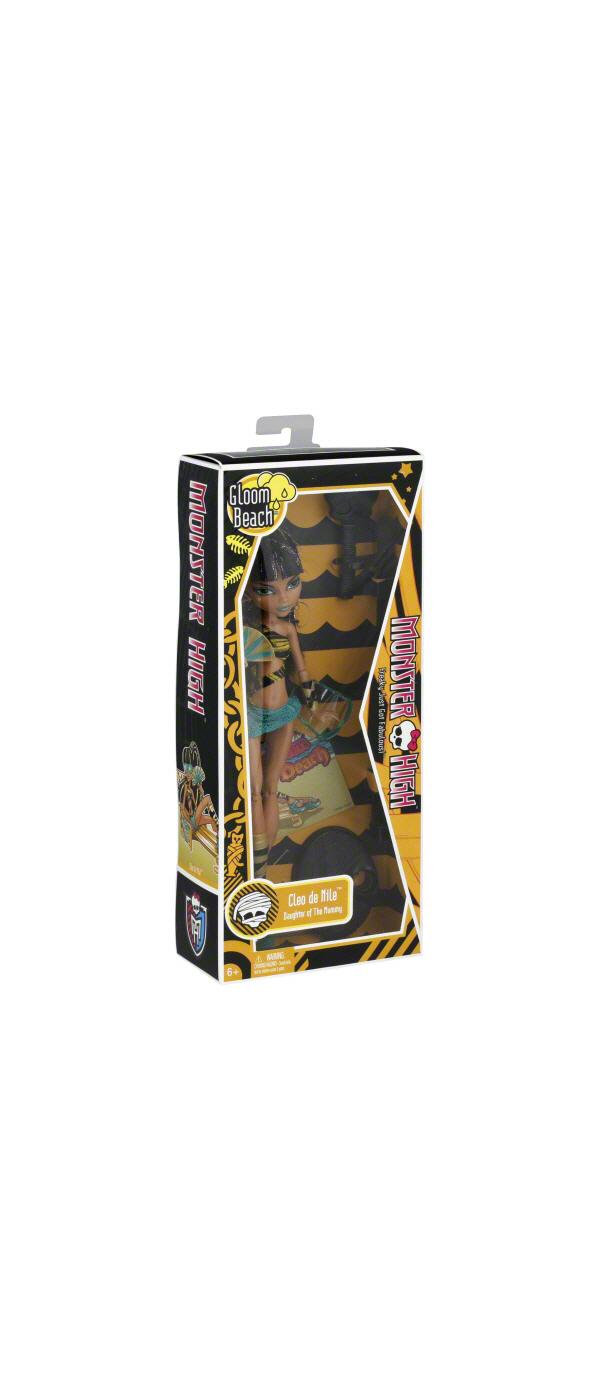 Monster High Gloom Beach Cleo De Nile Doll Toys - Zavvi US