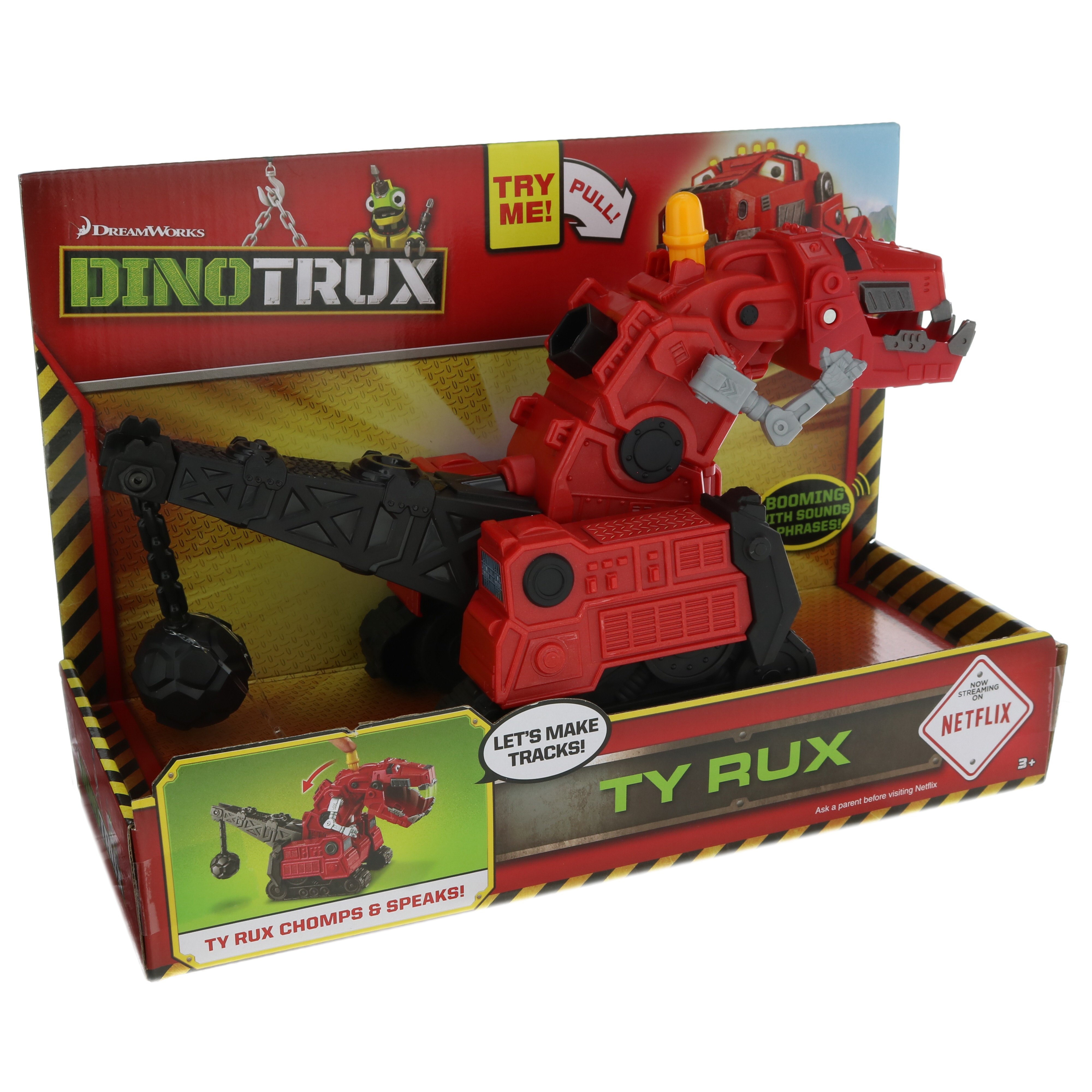 Mattel Dinotrux Sounds and Phrases Assorted Characters Shop Toy vehicles at H E B