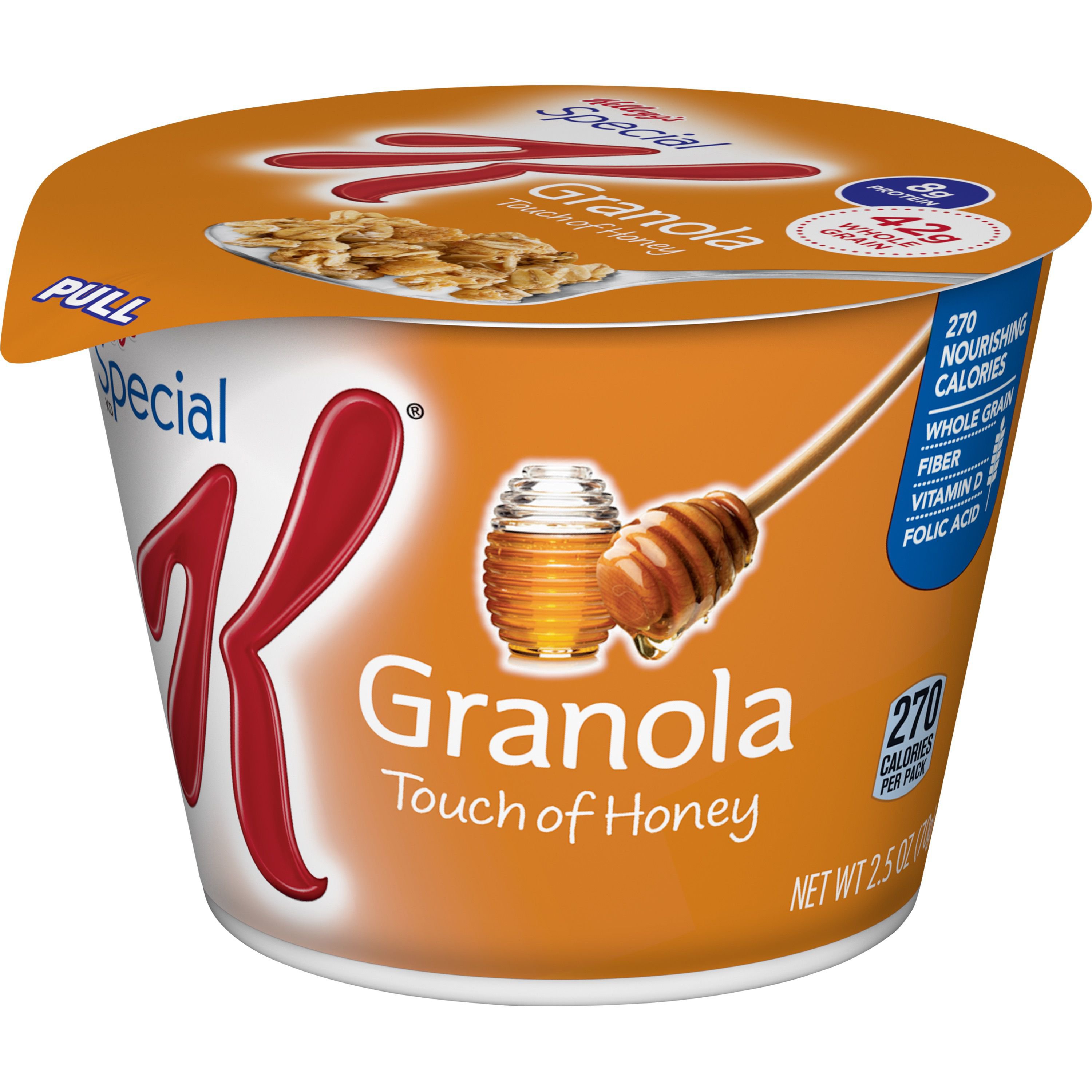 Kellogg's Special K Granola Touch of Honey Cup Shop Cereal at HEB