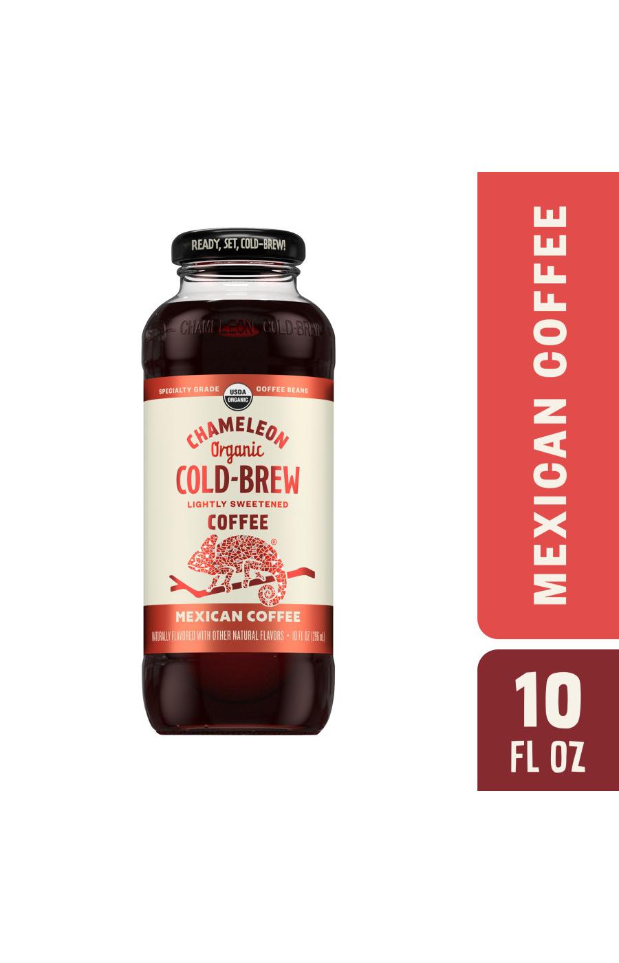 Chameleon Organic Mexican Flavored Cold Brew Coffee; image 4 of 8