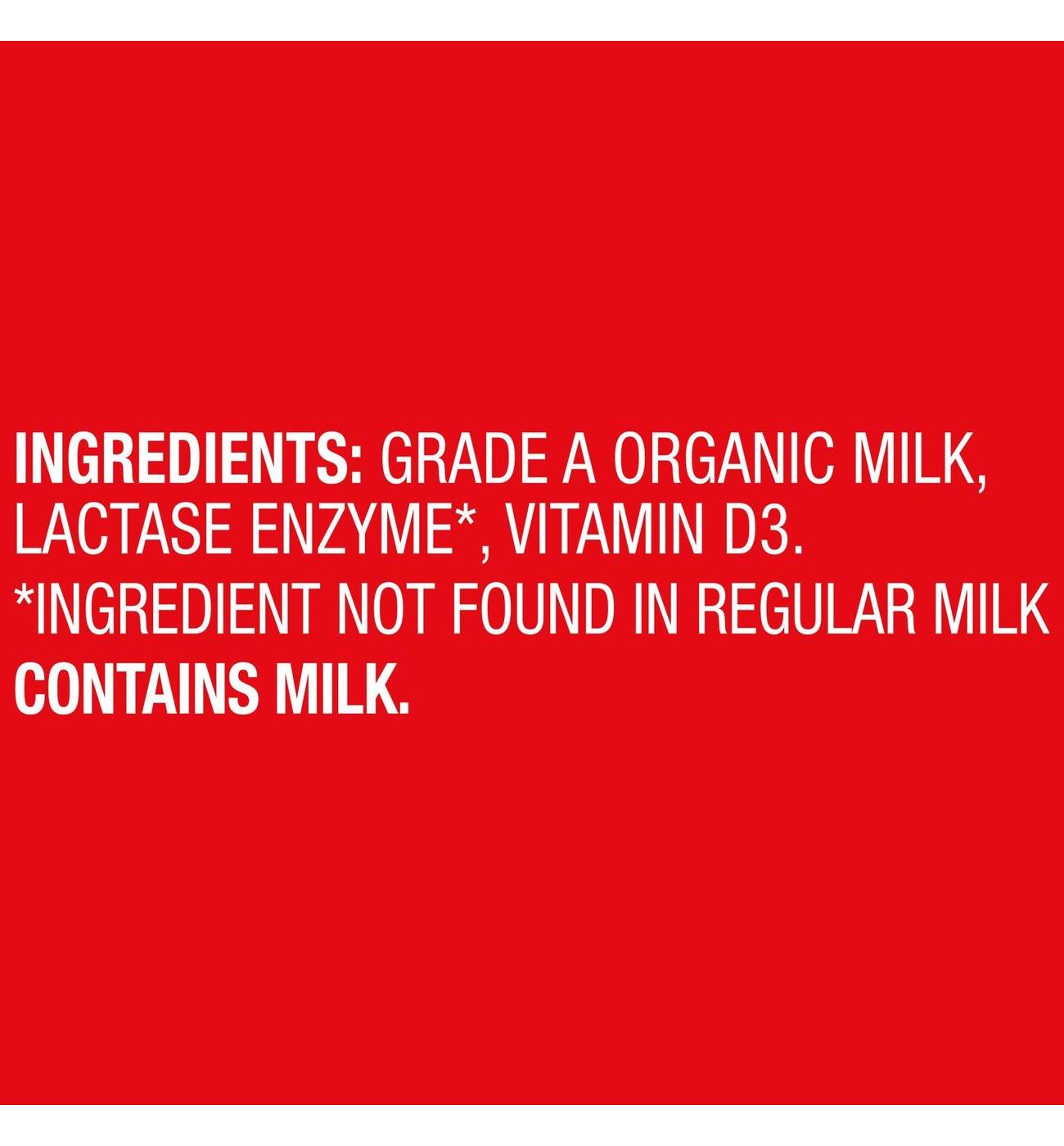 Horizon Organic Lactose Free Milk, Whole Milk; image 2 of 6