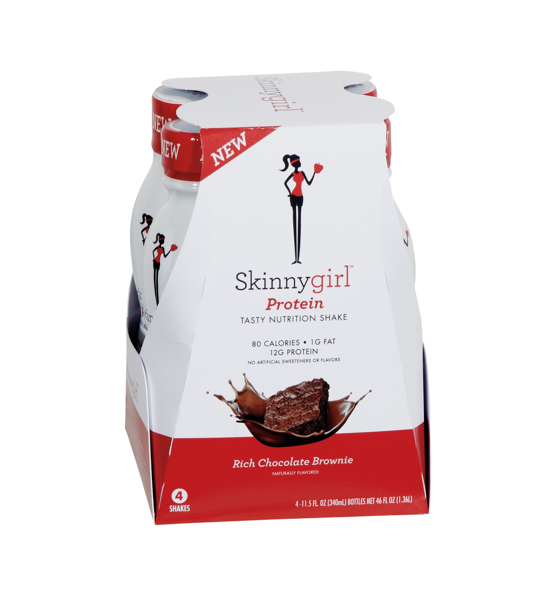 Skinnygirl Rich Chocolate Brownie Protein Shake Shop Diet & Fitness