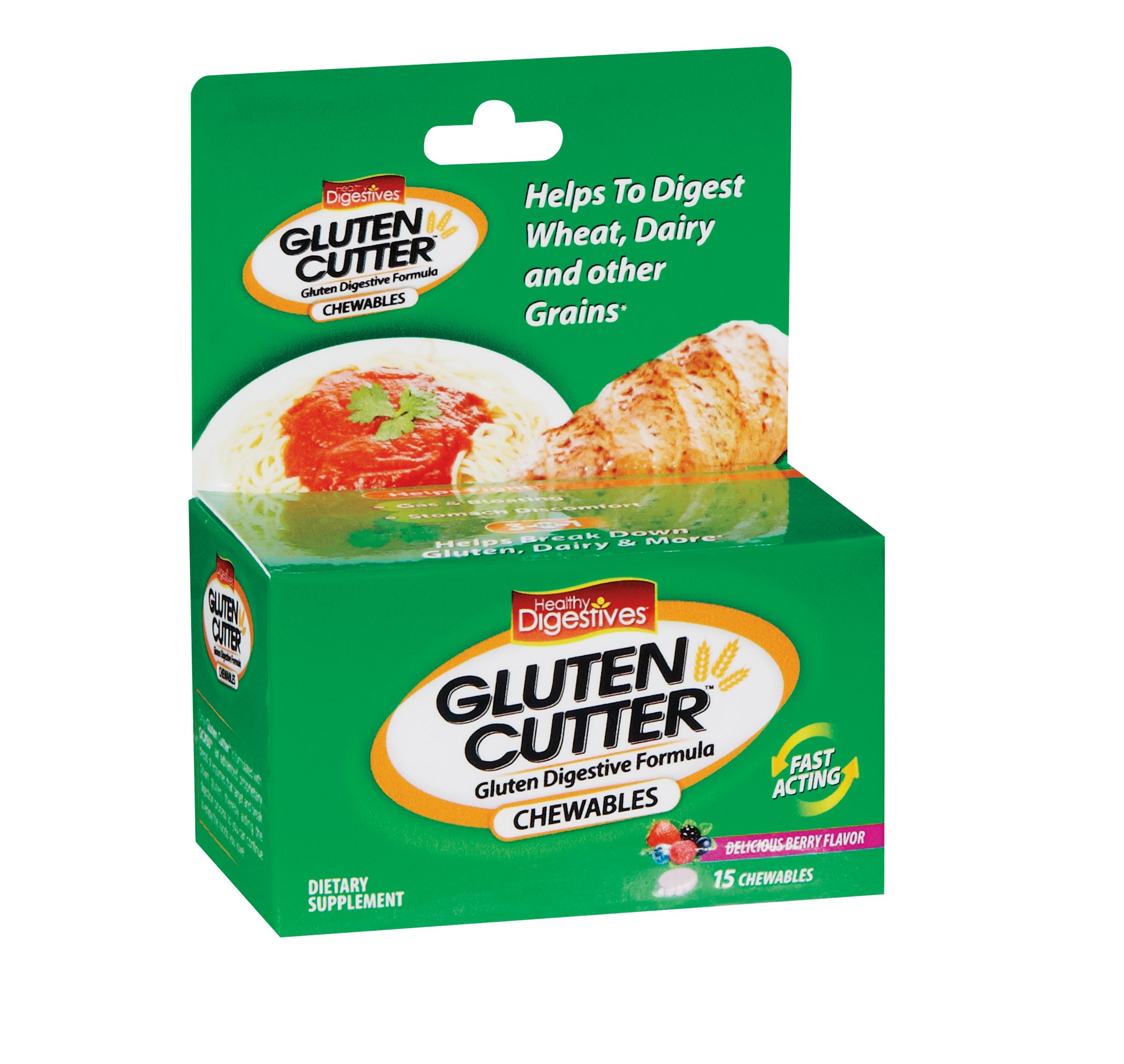 Healthy Digestives Gluten Cutter Chewables Shop Diet & Fitness at HEB