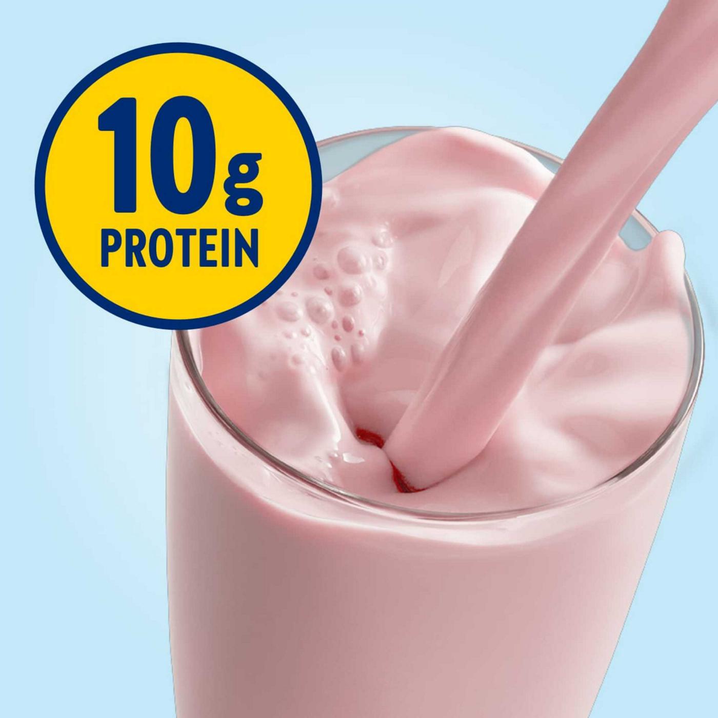 Glucerna 10g Protein Diabetes Nutritional Shake - Creamy Strawberry, 8 fl oz Bottles; image 2 of 10