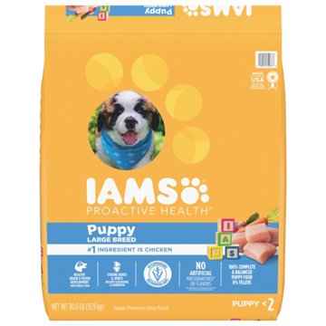 IAMS Proactive Health Puppy Food Large Breed Dry Dog Food - Real Chicken