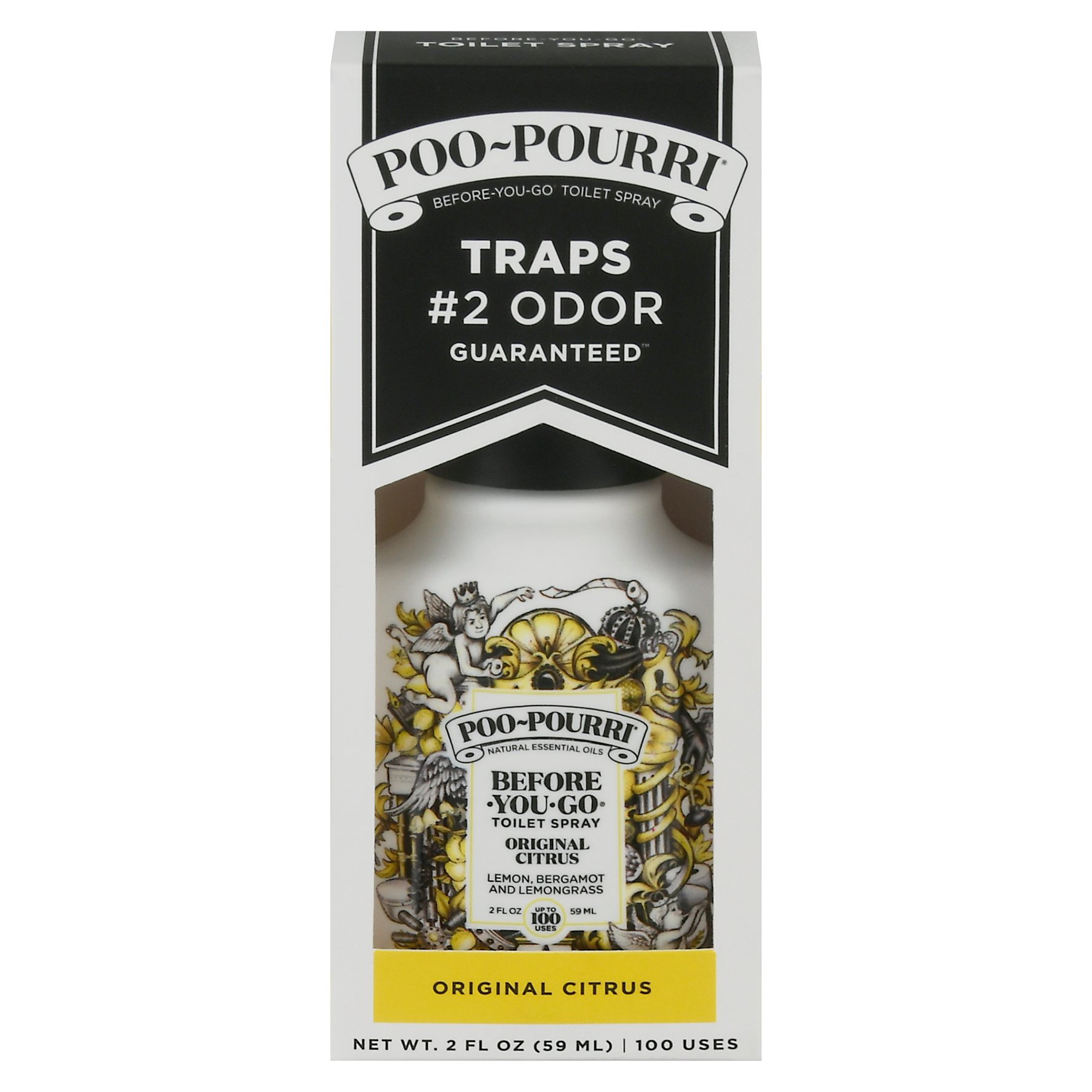 Poo Pourri Before You Go Toilet Spray Original Citrus Shop Air
