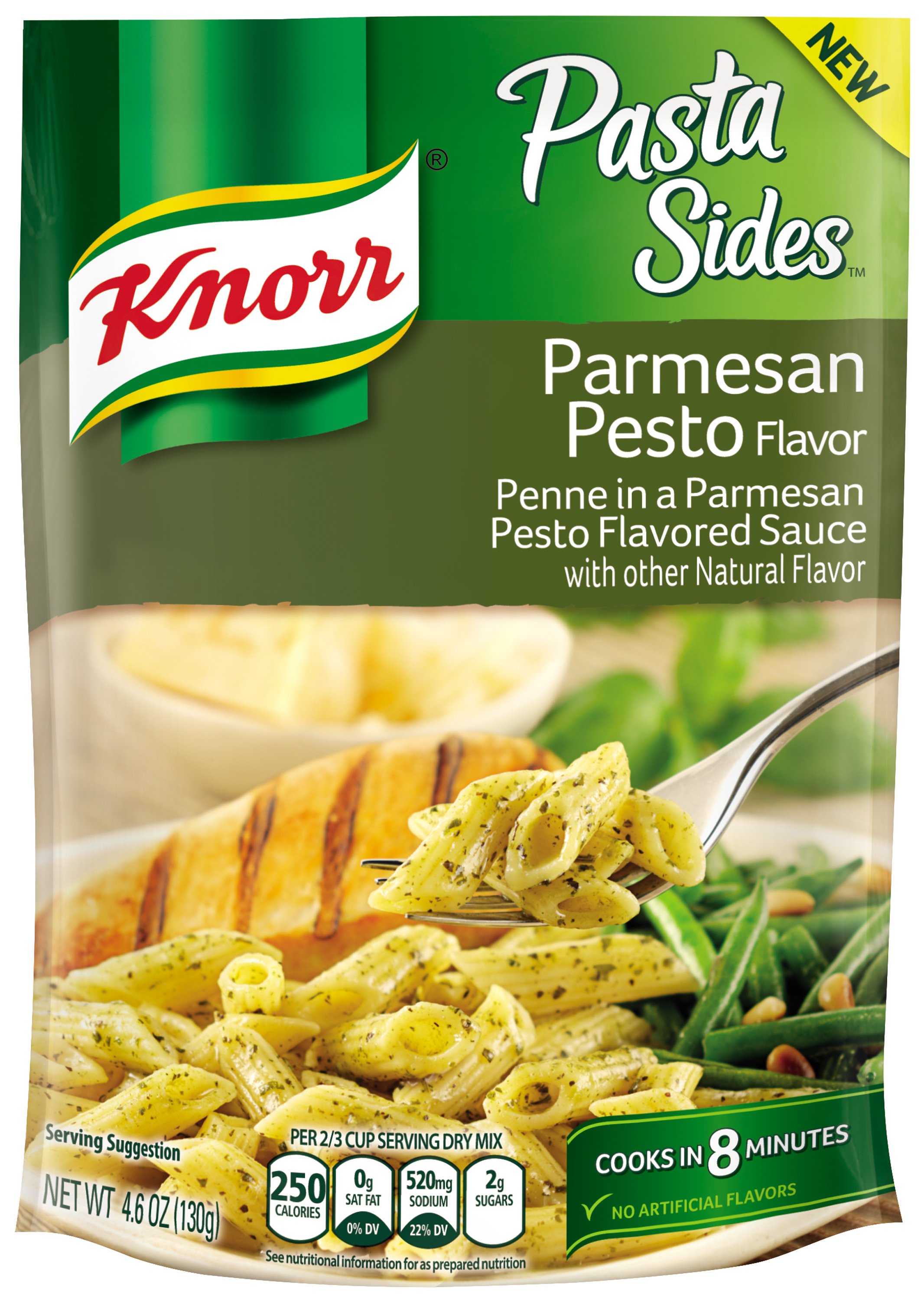 Knorr Parmesan Pesto Pasta Sides - Shop Pantry Meals at H-E-B