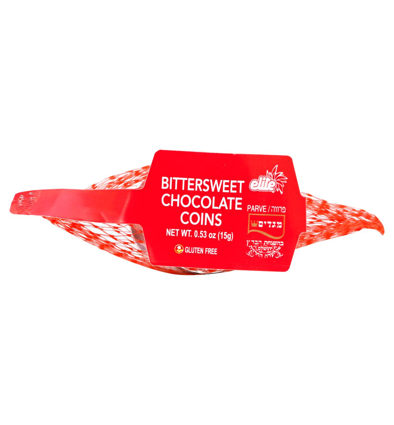 Elite Bittersweet Chocolate Coins Shop Candy at HEB