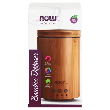 NOW Solutions Real Bamboo Ultrasonic Oil Diffuser