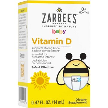 Zarbee's Baby Vitamin D Supplement Drops