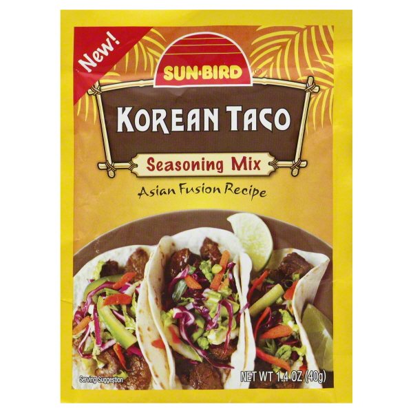 SunBird Korean Taco Seasoning Mix Shop Spice mixes at HEB