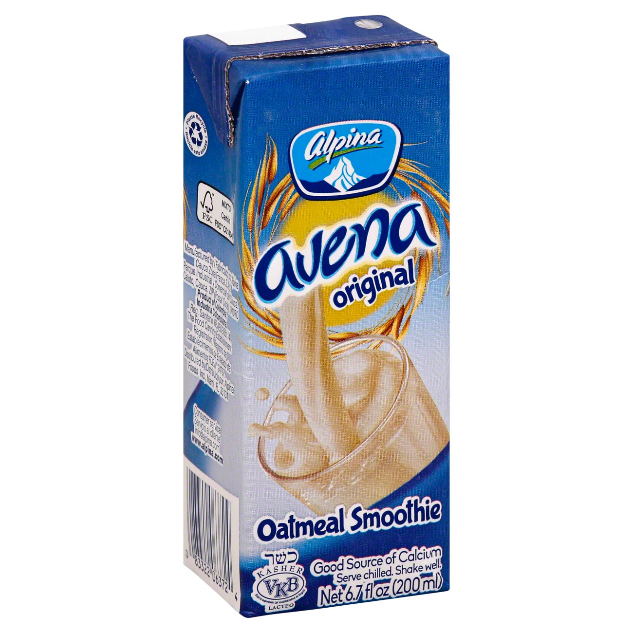 Alpina Avena Original Oatmeal Smoothie - Shop Shakes & Smoothies at H-E-B