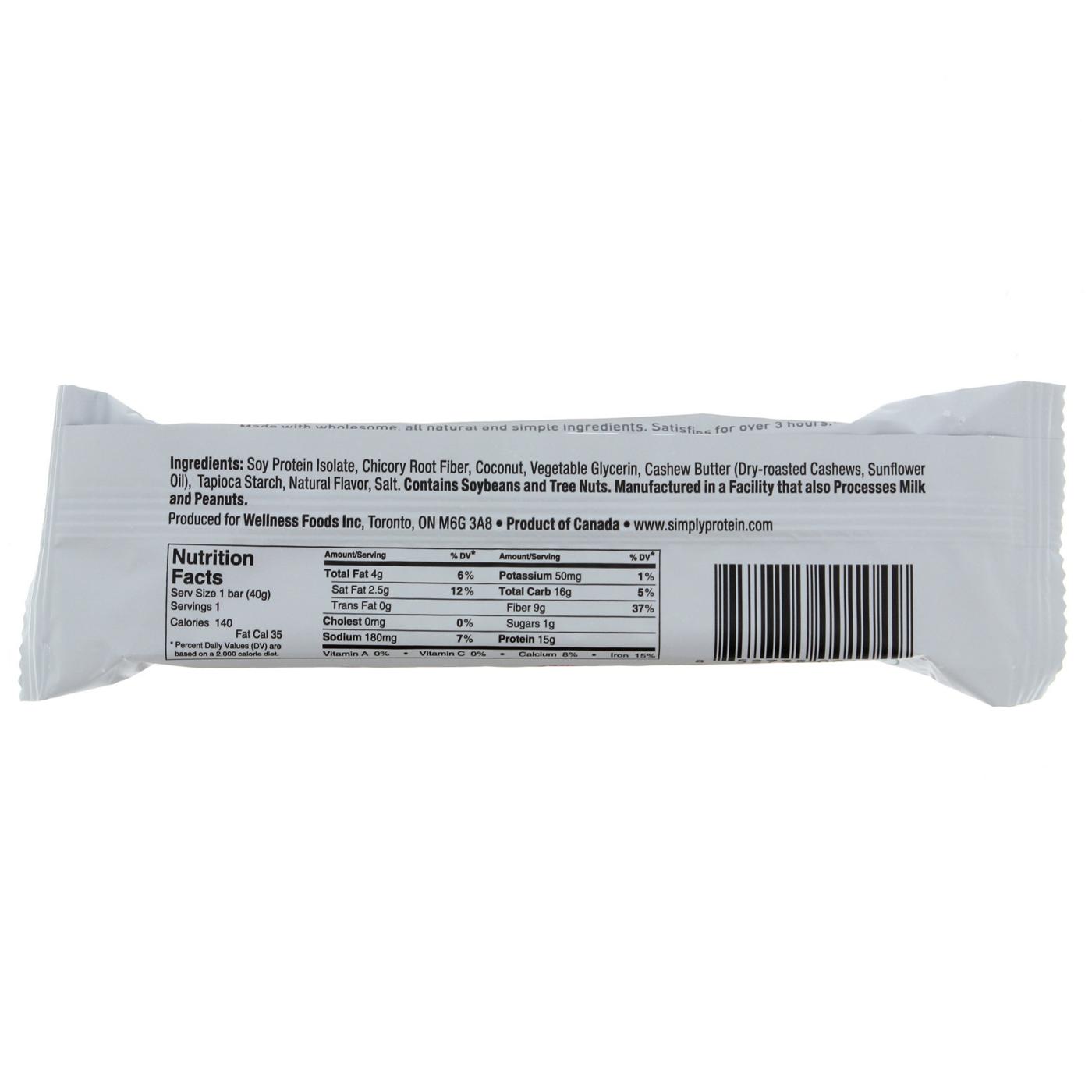 Simply Protein Bar - Lemon Coconut; image 2 of 2